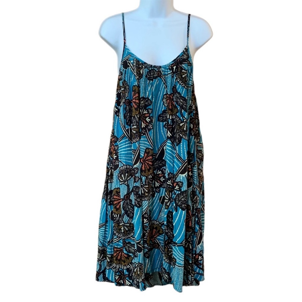 Anthropologie Spaghetti Strap Open Back
Boho Dress